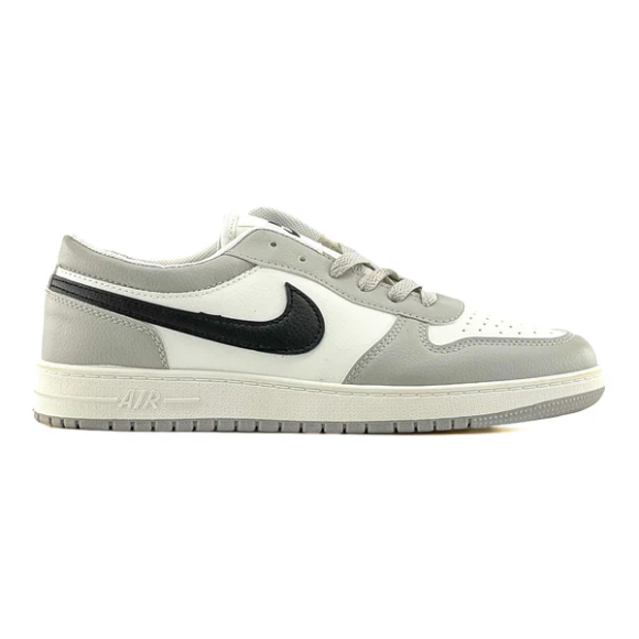 NK AIR JORDAN 1 LOW (LIGHT GRAY)